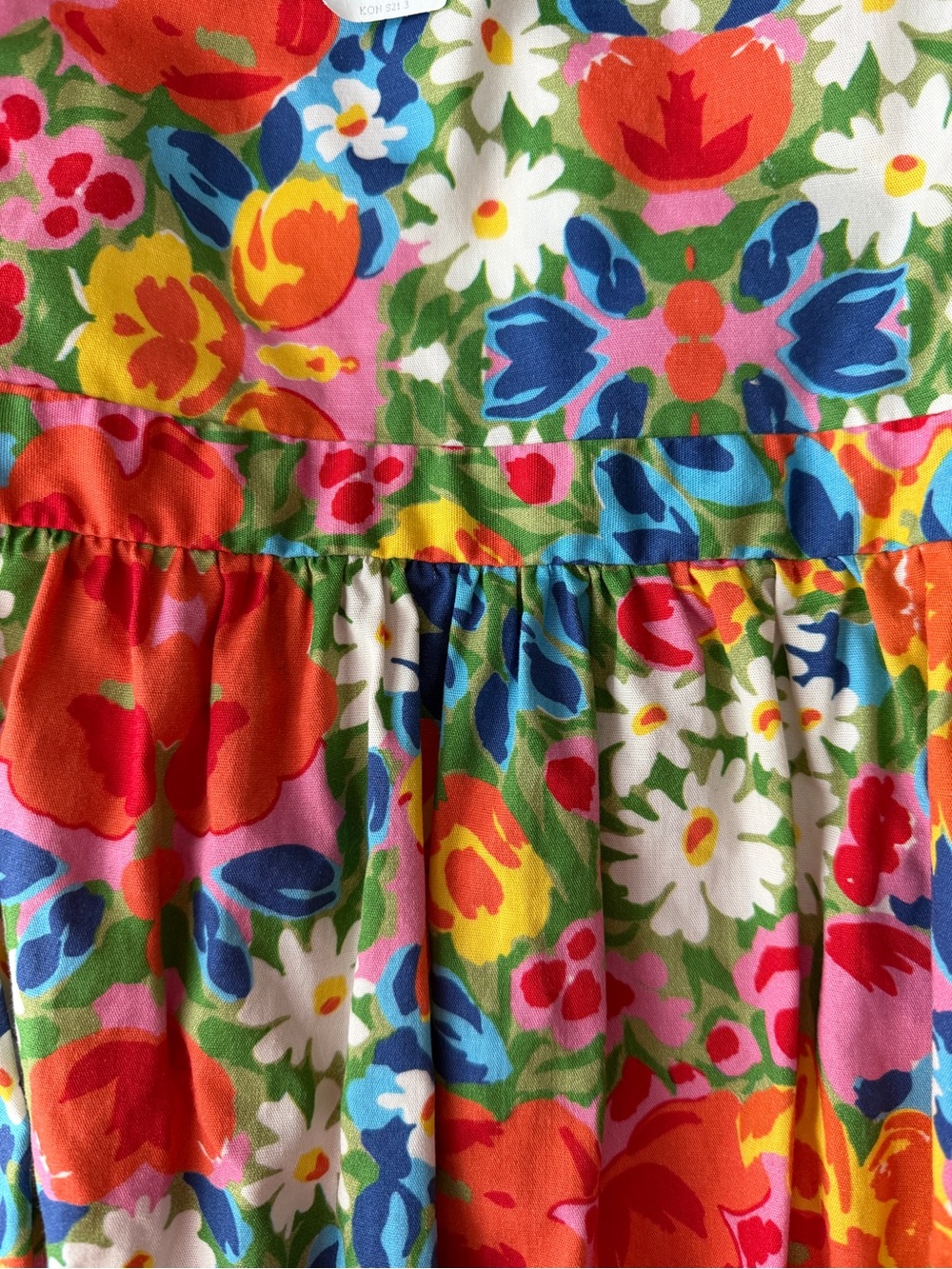 bella bliss Floral Ruffle bubble romper in Bright Multi-Color - Picture 5 of 12